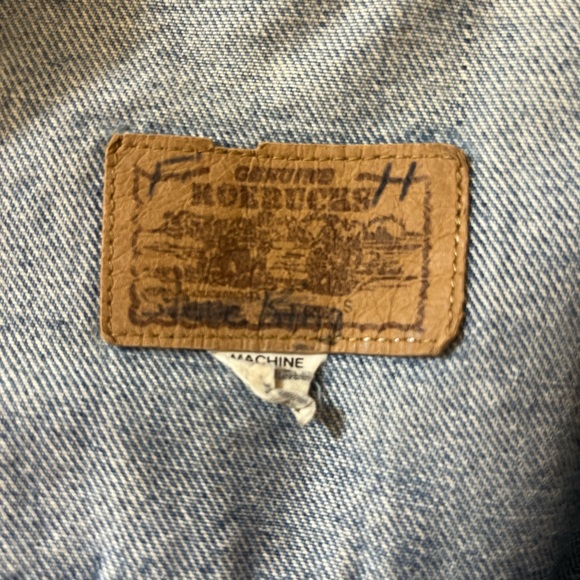 Genuine roebucks vintage denim jacket - Picture 3 of 4